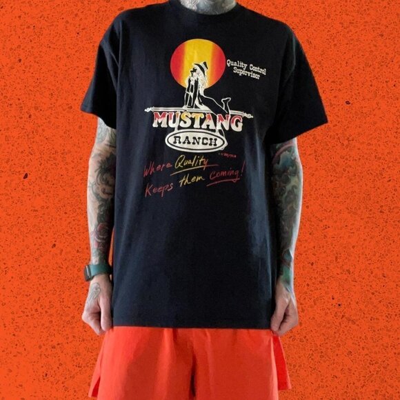 Fruit of the Loom Other - Vintage Brothel empowered woman tee shirt